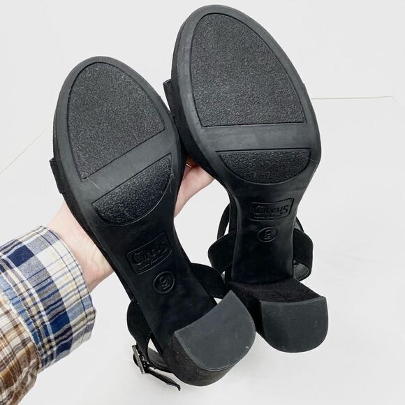 Circus Sam Edelman Abigail Black Heeled Sandals - Picture 5 of 7
